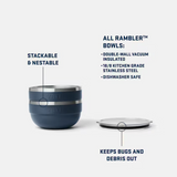 Rambler 2 qt Insulated Bowl | Cape Taupe | YETI