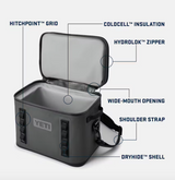Hopper Flip 18 Soft Cooler | Charcoal | YETI