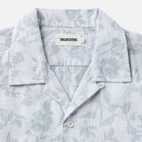 The Hawthorne Shirt | Sky Blue Floral Jacquard | Taylor Stitch