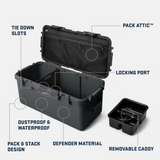 LoadOut GoBox 60 Gear Case | King Crab Orange | YETI