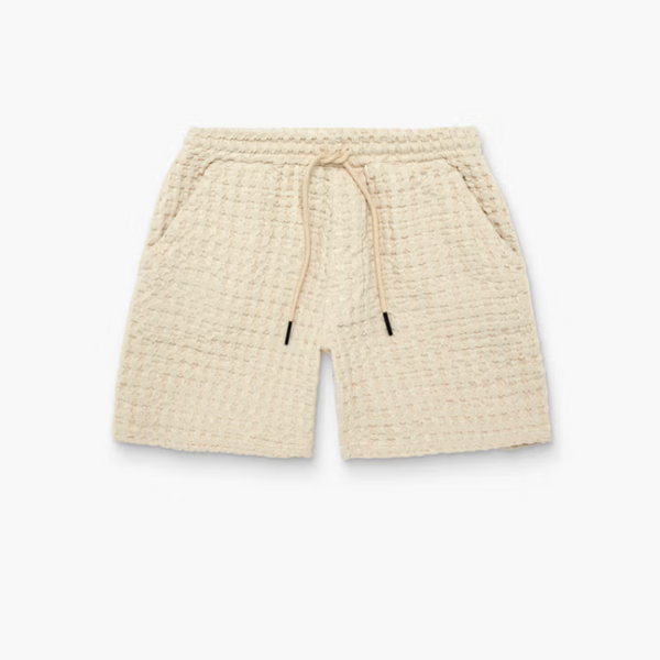 Ecru Porto Waffle Shorts | OAS Company – Manready Mercantile