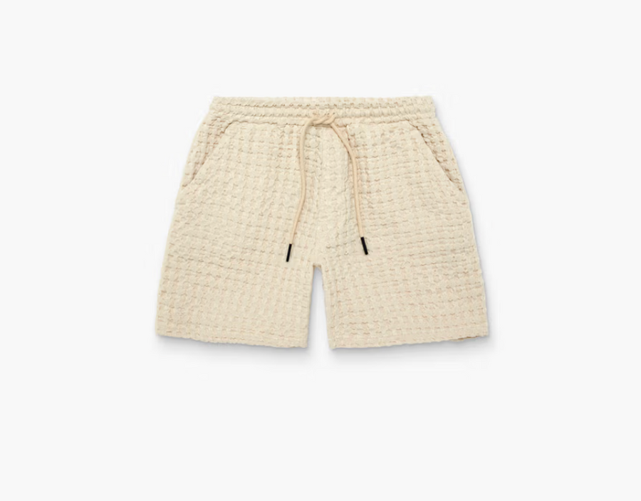 Ecru Porto Waffle Shorts | OAS Company – Manready Mercantile