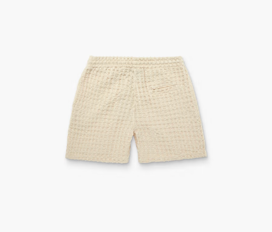 Ecru Porto Waffle Shorts | OAS Company – Manready Mercantile