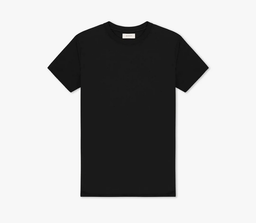 Basis Tee Crewneck | Black | Monadic Clothing – Manready Mercantile