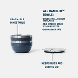 Rambler 1 qt Insulated Bowl | Navy | YETI