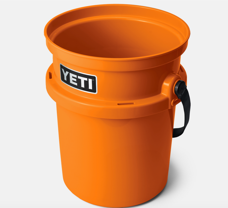 YETI 5-Gallon LoadOut Bucket King Crab Orange