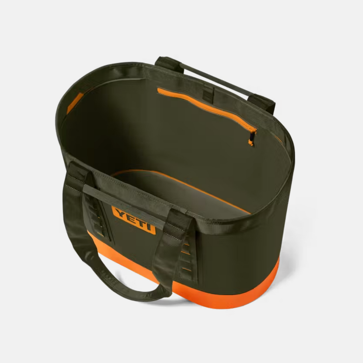 Camino 50 L Carryall Tote Bag | Olive/King Crab Orange| YETI