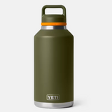 Rambler 64 oz Water Bottle | Olive & King Crab Orange  | YETI