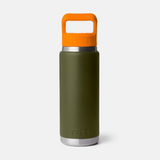 26 oz Rambler Bottle | Olive King Crab Orange | YETI