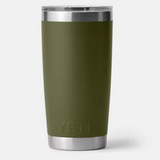 Rambler 20 oz Tumbler | Olive/Kingcrab Orange | YETI