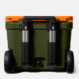 Roadie 32 Wheeled Cooler | Olive/Kingcrab Orange | YETI