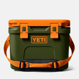 Roadie 15 Hard Cooler | Olive/KingCrab Orange | YETI