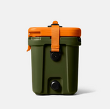 Roadie 15 Hard Cooler | Olive/KingCrab Orange | YETI