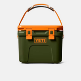 Roadie 15 Hard Cooler | Olive/KingCrab Orange | YETI