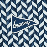 The Diamond Plated Polo | Navy | Breezy Golf