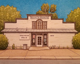 Art Print 5" x 7" | Streets of Houston | Jim Koehn Artwork