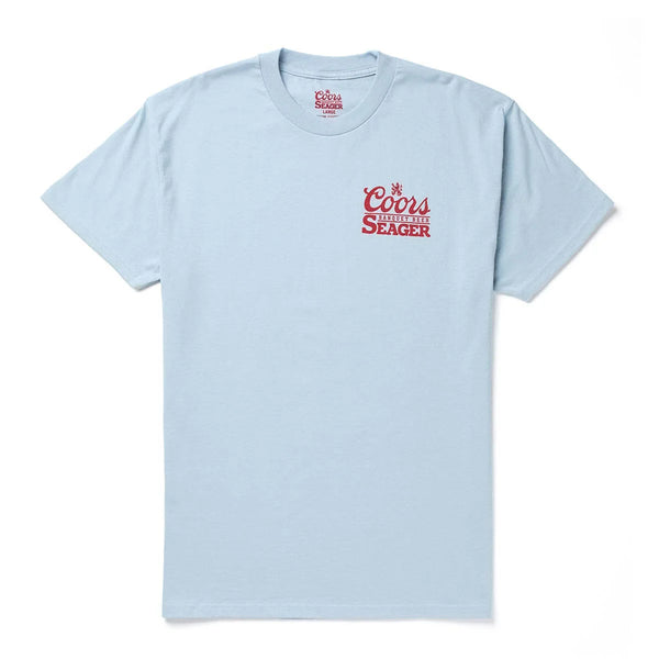 Bumper Tee | Blue | Seager Co. x Coors Banquet