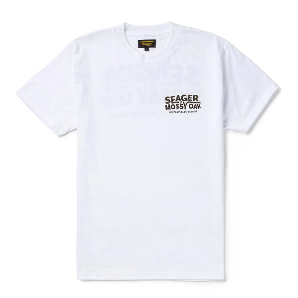 Seager x Mossy Oak I.O.F. Tee | White | Seager Co.