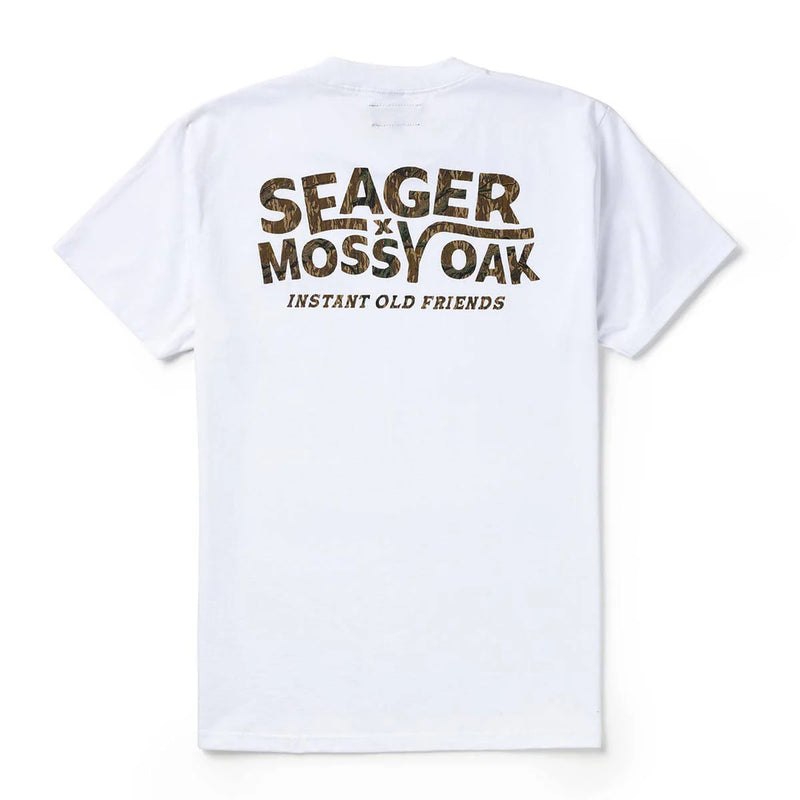 Seager x Mossy Oak I.O.F. Tee | White | Seager Co.