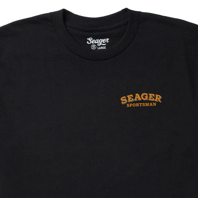 Sportman Tee | Black | Seager Co.