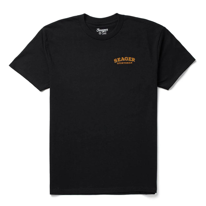 Sportman Tee | Black | Seager Co.