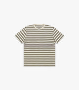 Stripe T-shirt | Milk + Yellow | Knickerbocker