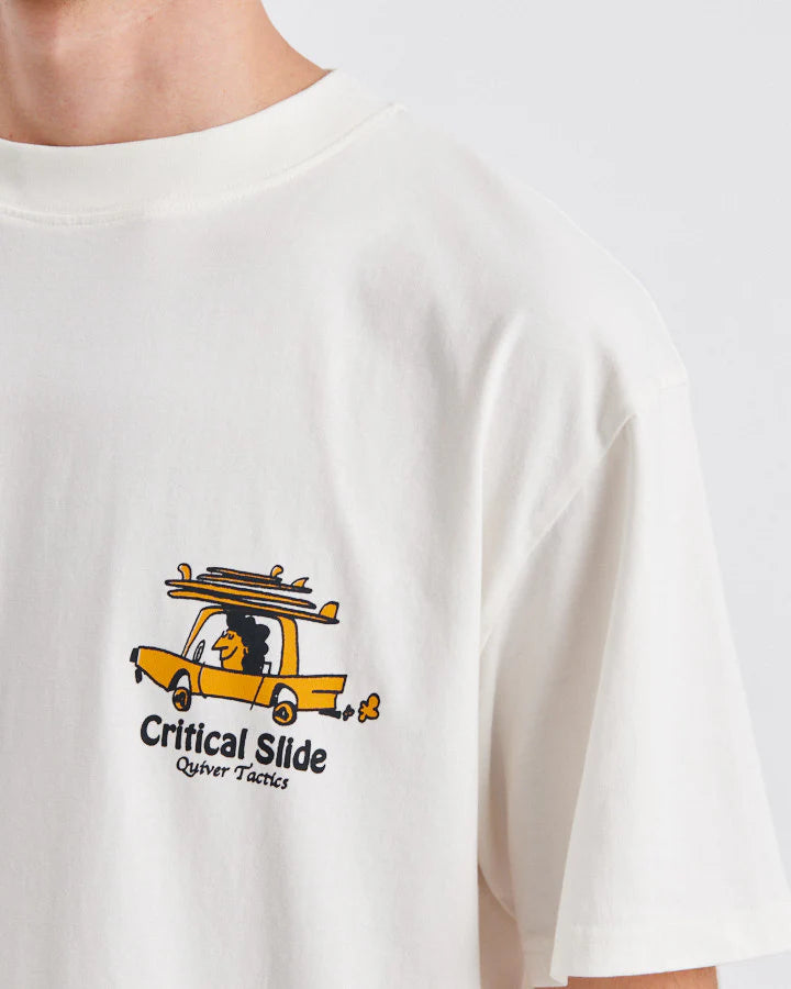 Tactics Tee | Vintage White | Critical Slide