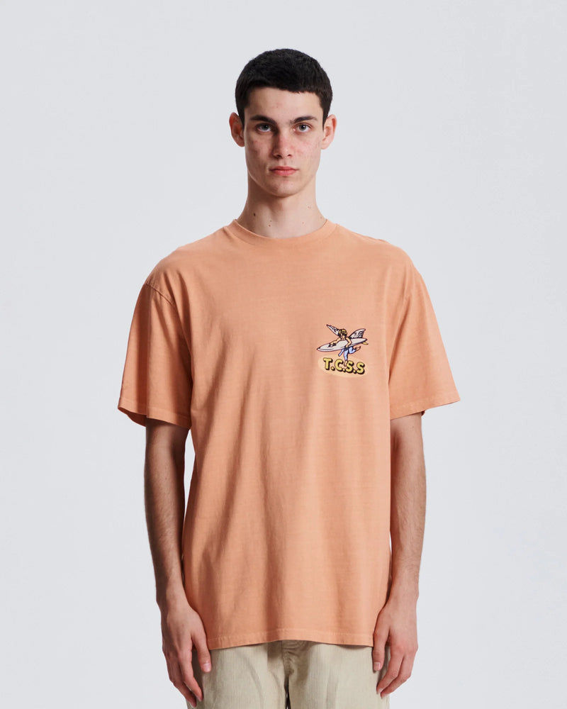 Cupid Tee | Dark Peach | Critical Slide