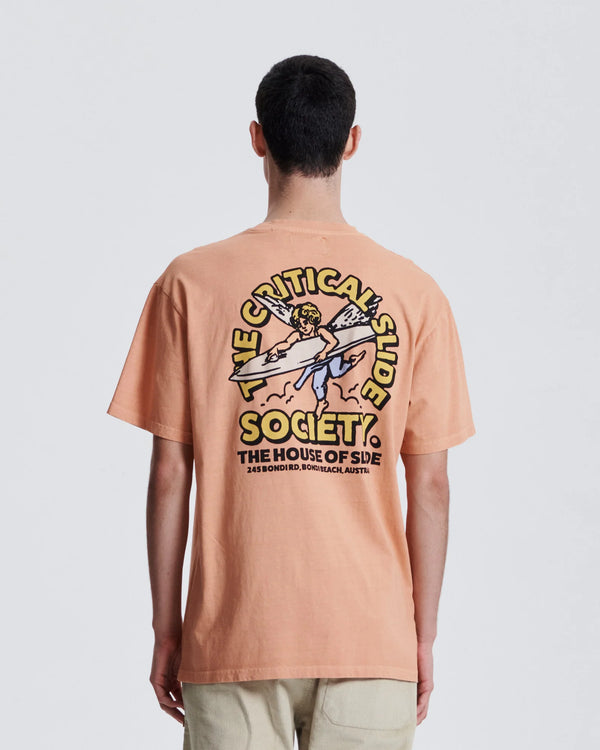 Cupid Tee | Dark Peach | Critical Slide