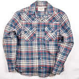 Western Scout Shirt | Kingfisher Blue | Freenote Cloth