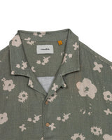 Splatter Resort Shirt | Green | Critical Slide