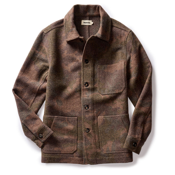The Ojai Jacket | Heathered Camo Wool | Taylor Stitch