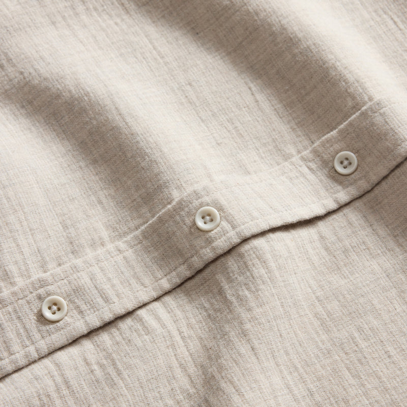 The California | Oat Heather Double Cloth | Taylor Stitch