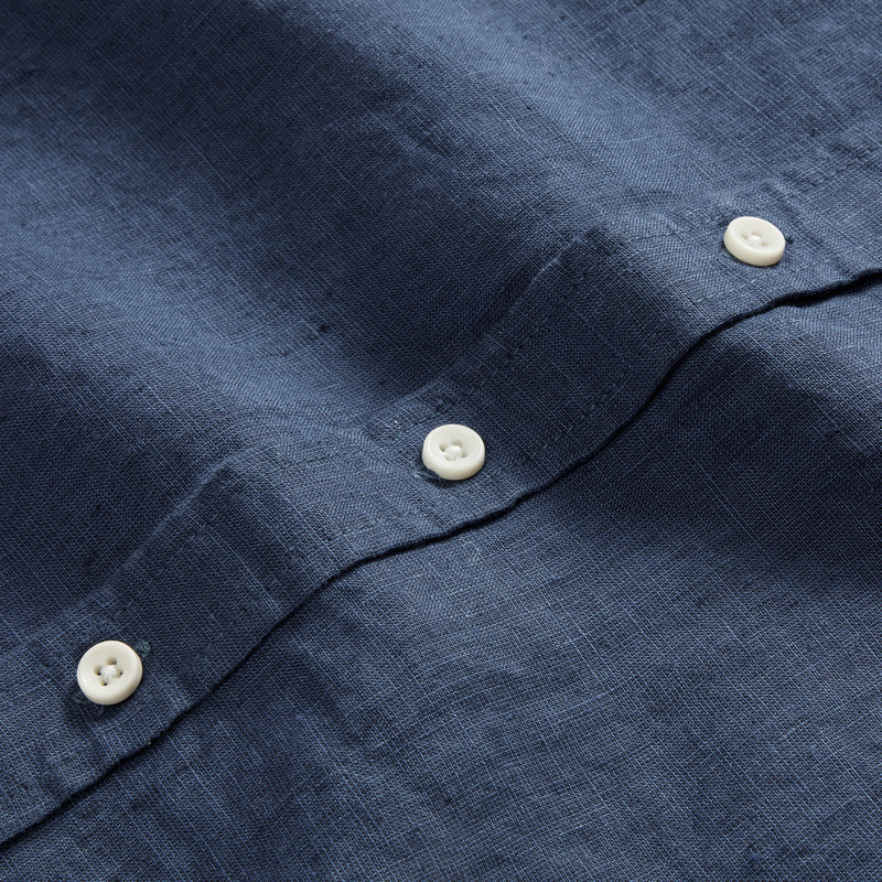 The Short Sleeve California | Navy Hemp | Taylor Stitch