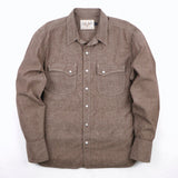 Calico Shirt | Dusty Brown | Freenote Cloth