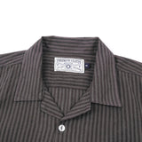 Dayton S/S Shirt | Black Stripe | Freenote Cloth