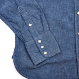 Calico Shirt | Dusty Blue | Freenote Cloth