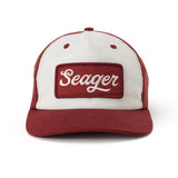 Uncle Bill Hemp Snapback | Red & White | Seager Co.