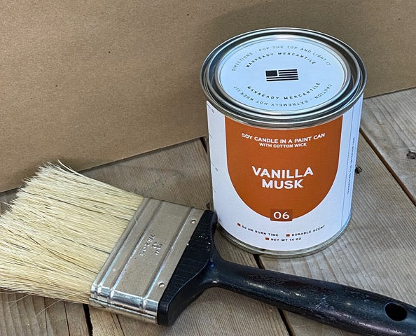 Paint Can Candle 06 | Vanilla Musk | Manready Mercantile