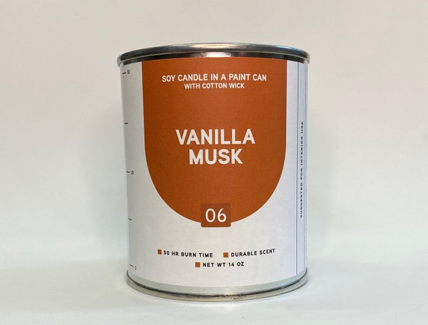 Paint Can Candle 06 | Vanilla Musk | Manready Mercantile