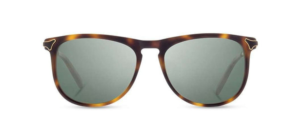 Keller Acetate Sunglasses | Matte Brindle | G15 Polarized | Shwood