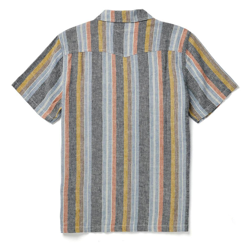 Whippersnapper S/S Shirt | Washed Stripe Navy | Seager Co