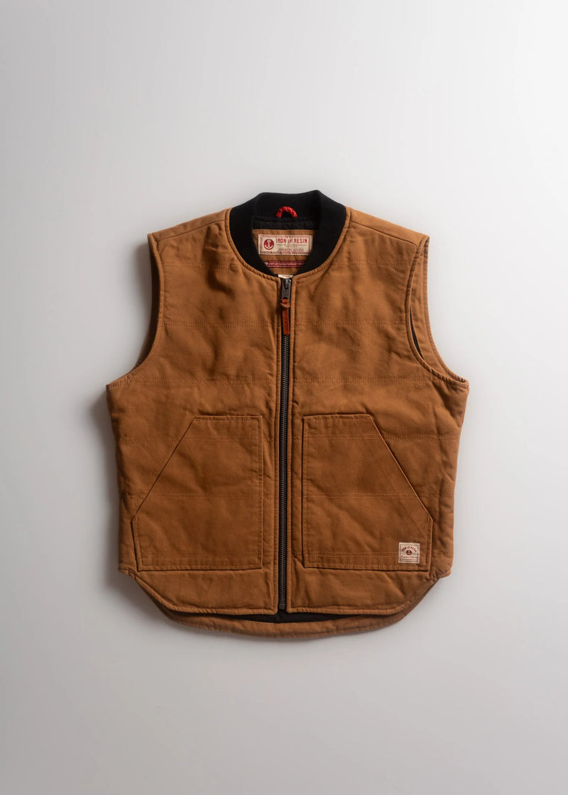 Work Vest | Cognac | Iron & Resin