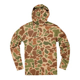 Yucatan Bamboo Hoodie Tech Shirt | Field Camo | Sendero Provisions Co