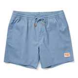Yuma Nylon Short | Faded Denim | Seager Co.