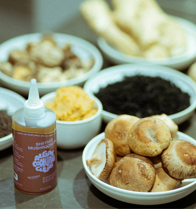 Shiitake Mushroom Oil | Algae Cooking Club