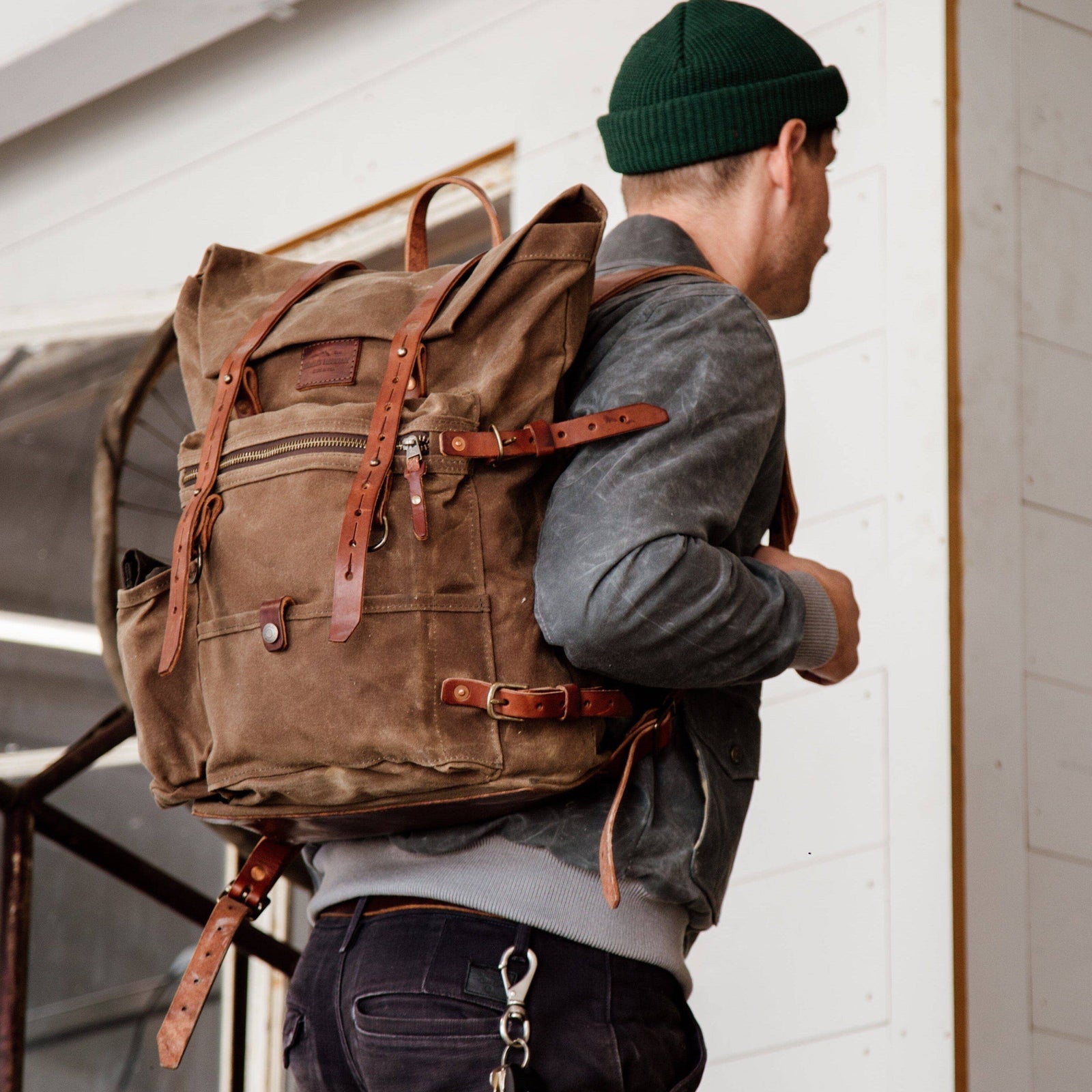 Wilder Backpack | Brush Brown | Bradley Mountain – Manready