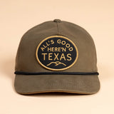 All's Good Hat | Olive Green | Texas Hill Country Provisions