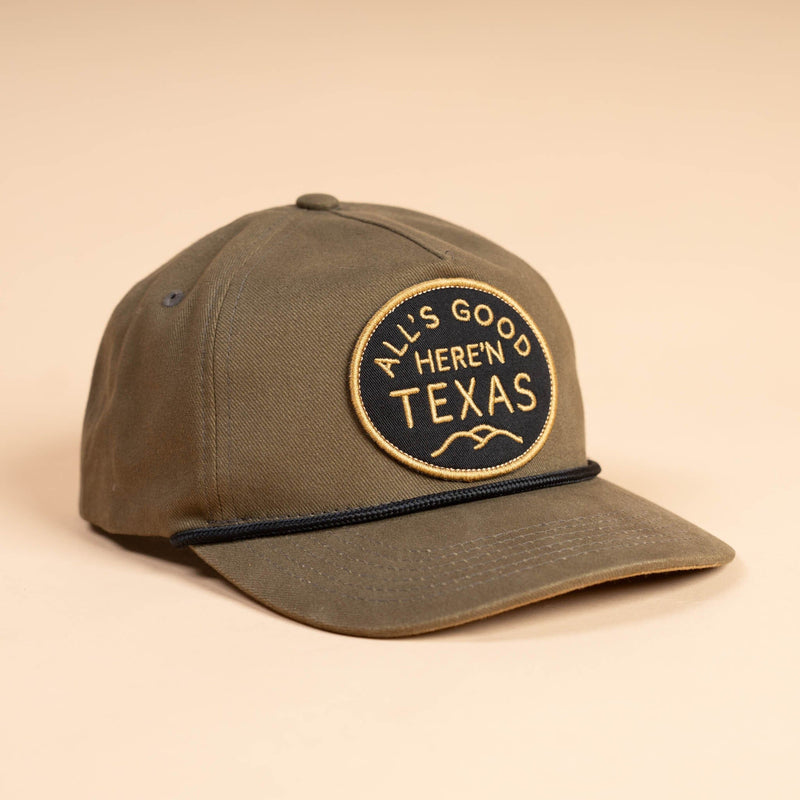 All's Good Hat | Olive Green | Texas Hill Country Provisions