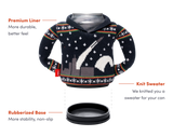 The Sweater Insulated Can Cooler | The Gameday | Puffin Drinkwear